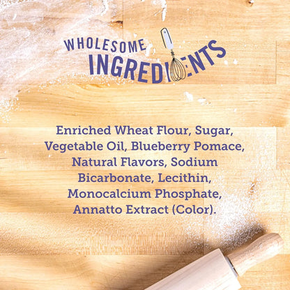 Blueberry Pie Lick’N Crunch Dog Cookies – Real Blueberries, Puppy Treat & Snack