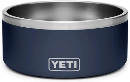 YETI 8, Stainless Steel, Non-Slip Dog Bowl, Holds 64 Ounces Navy