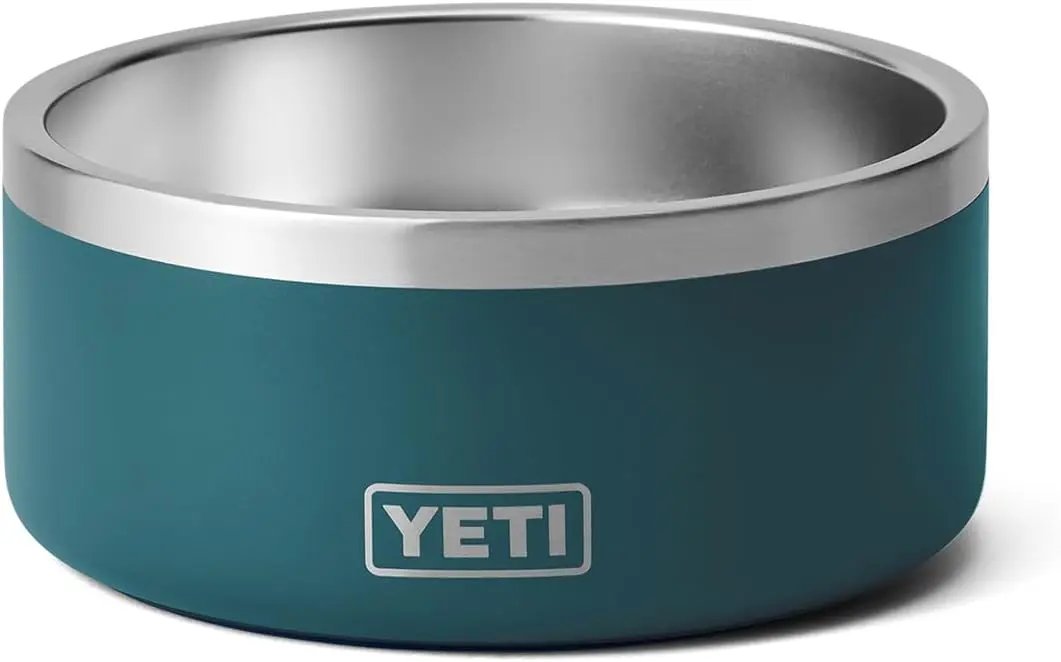 YETI 8, Stainless Steel, Non-Slip Dog Bowl, Holds 64 Ounces