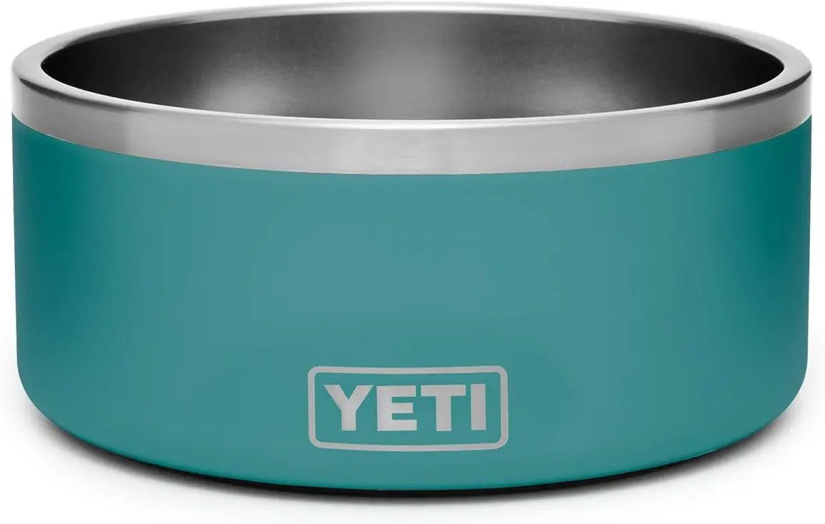 YETI 8, Stainless Steel, Non-Slip Dog Bowl, Holds 64 Ounces