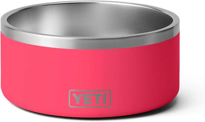 YETI 8, Stainless Steel, Non-Slip Dog Bowl, Holds 64 Ounces
