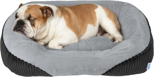 Cat Couch Bed Faux Fur Pet Sofa Washable Non Slip Small Pets Dark