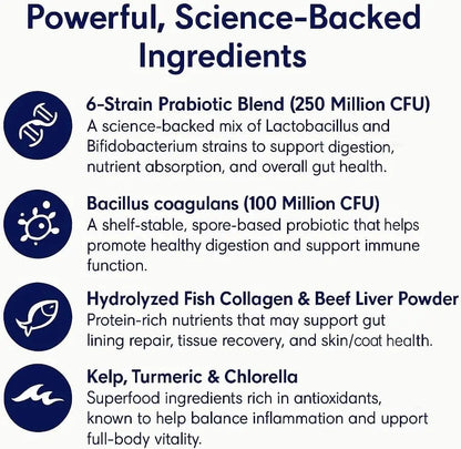 Cat Probiotic Drops – Digestive Relief & Gut Health Supplement, 1oz