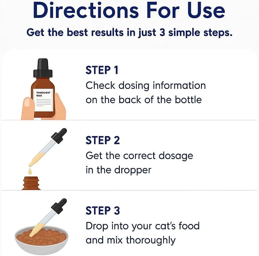 Cat Probiotic Drops – Digestive Relief & Gut Health Supplement, 1oz