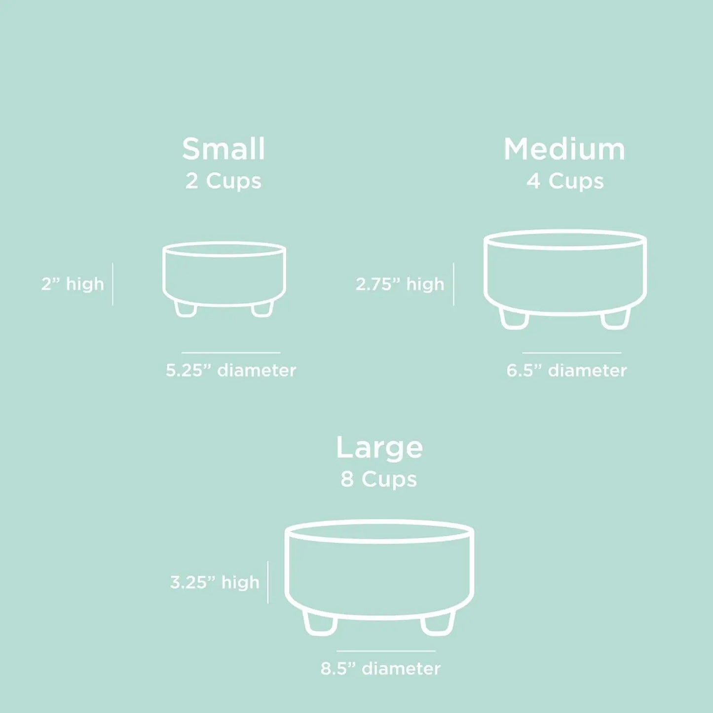 Ceramic Cat & Dog Pet Bowl, Elevated Stoneware Feeder, Dishwasher Safe