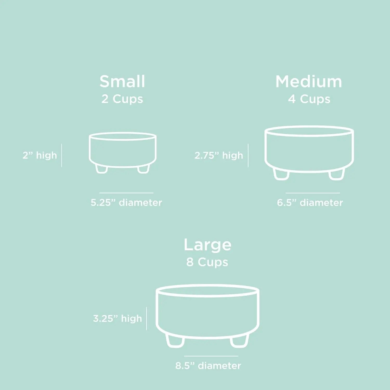 Ceramic Cat & Dog Pet Bowl, Elevated Stoneware Feeder, Dishwasher Safe