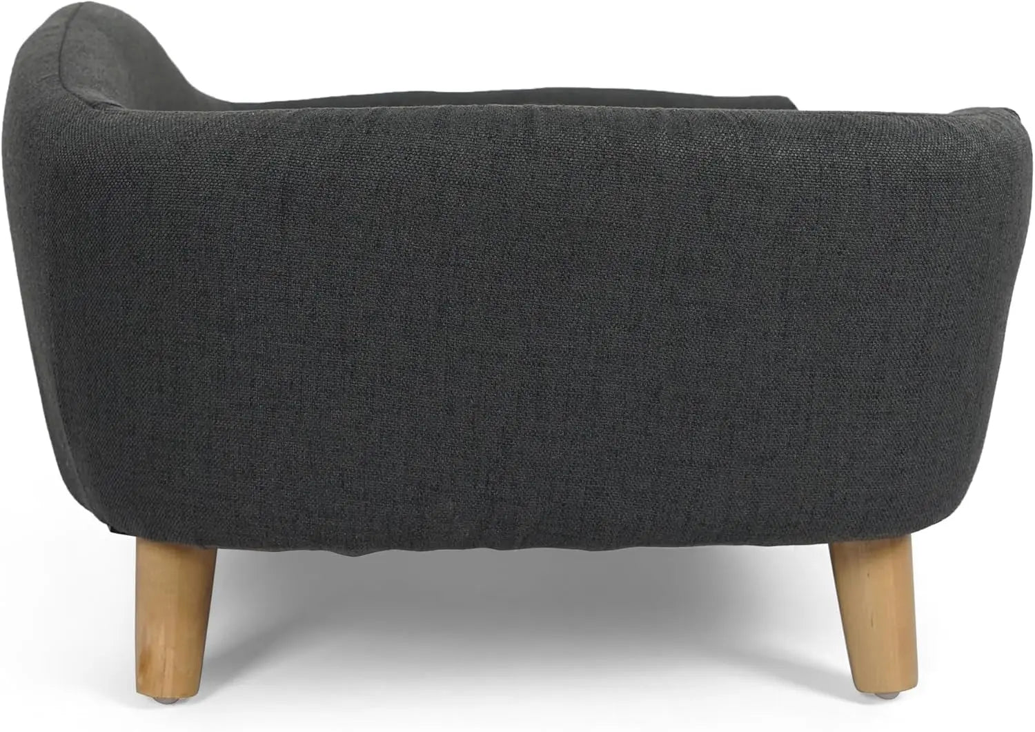 Corduroy Elevated Dog Sofa Bed with Wood Legs | Modern Living Suite