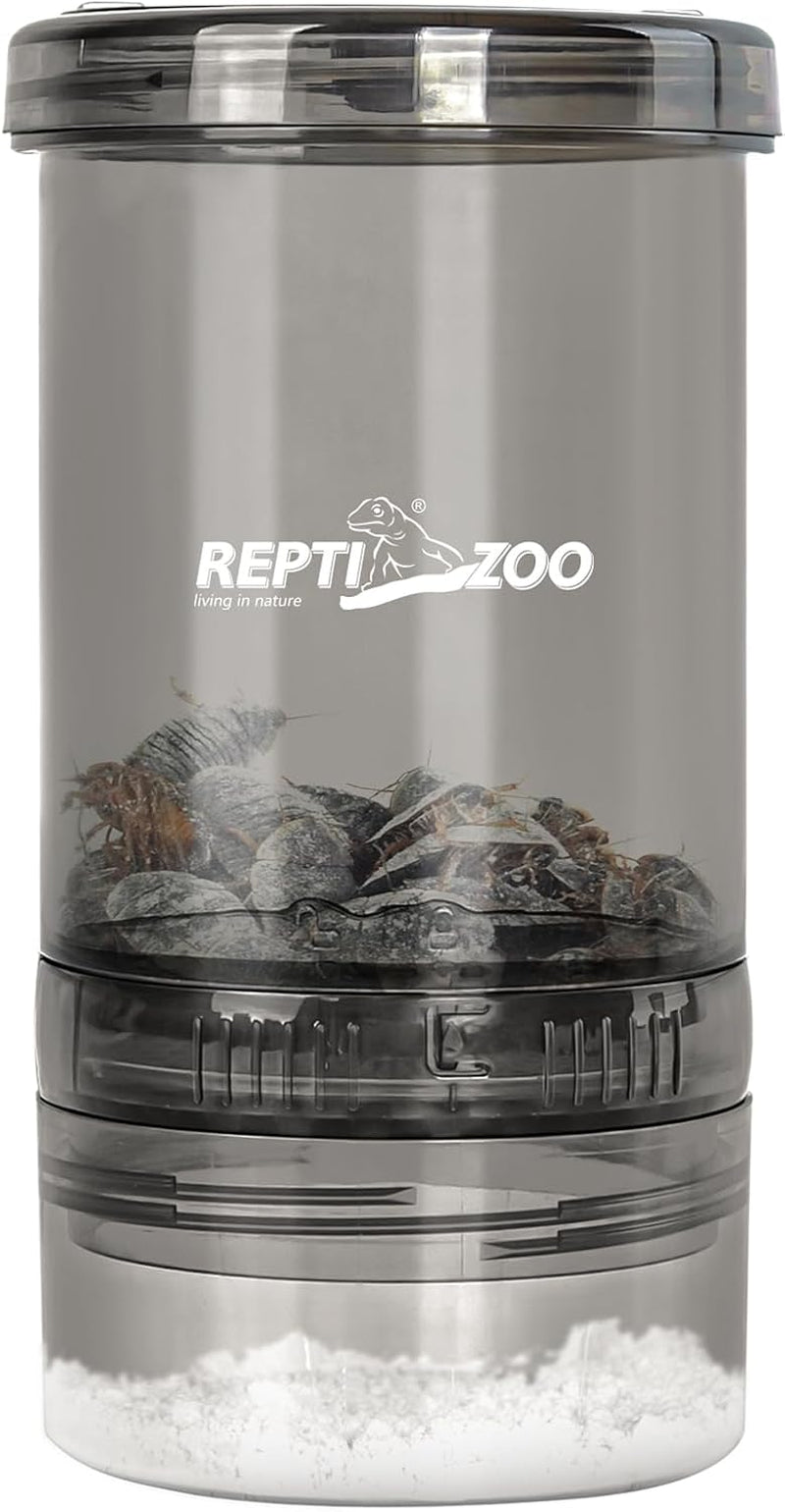 Cricket Keeper Reptile Calcium Powder Mixer Feeder Dispenser Gecko Lizard Default Title