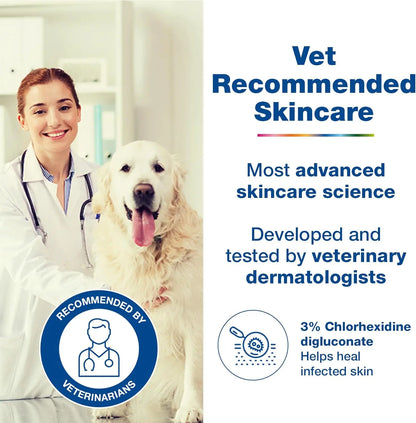 DOUXO S3 PYO Combo Set – Antibacterial Dog Shampoo & Mousse, 2-Pack