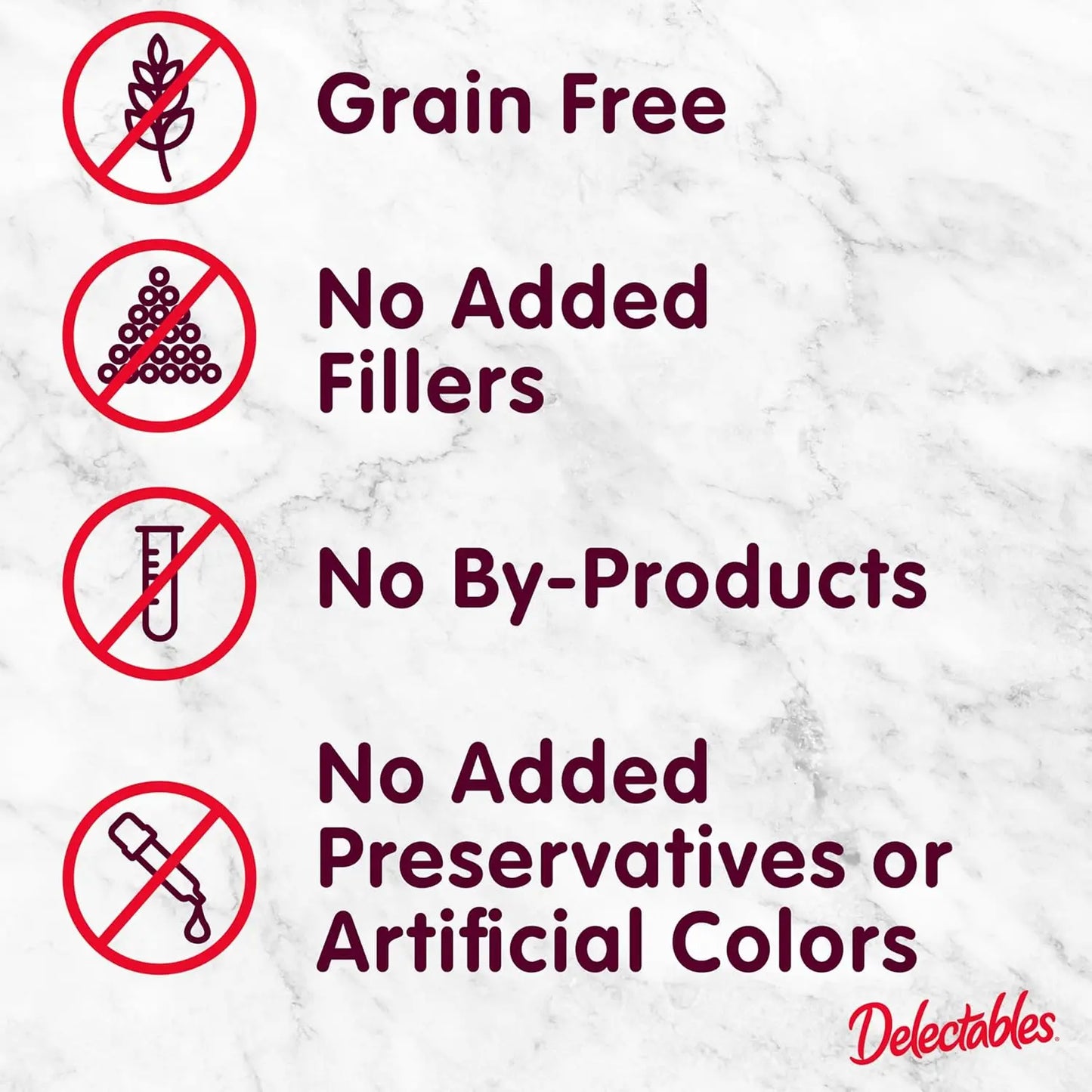 Delectables Squeeze Up Cat Treats Variety Pack, Creamy Puree Tubes