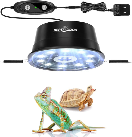 Dimmable UVB Reptile Light LED UVA UVB Lamp Tropical Desert Fixture Default Title