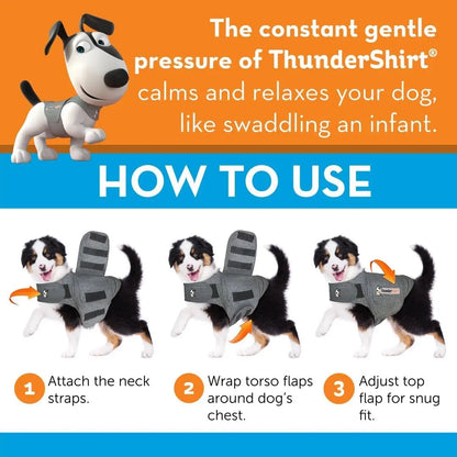Dog Anxiety Relief Calming Vest – Soft Comfort for Stress & Thunderstorms