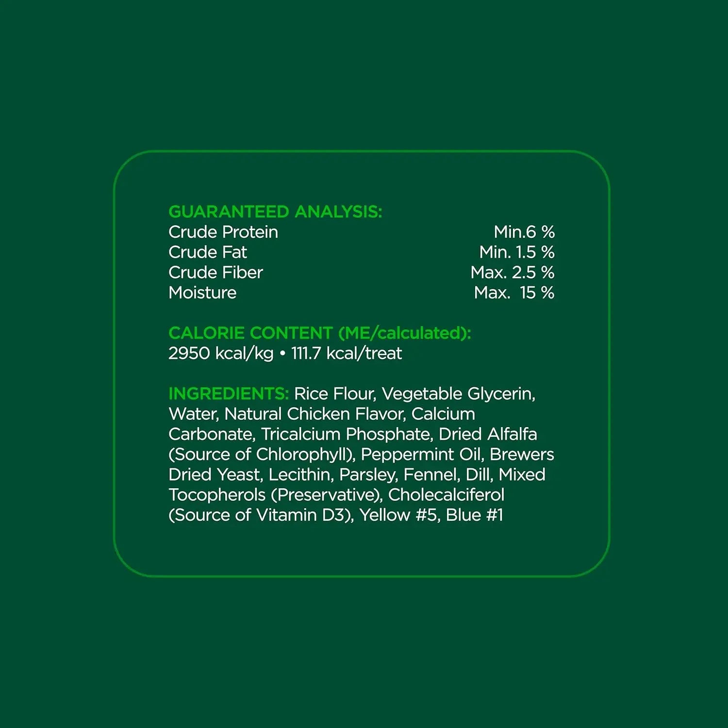 Minties Dental Dog Treats – Vet-Recommended Mint Bones for Clean Teeth