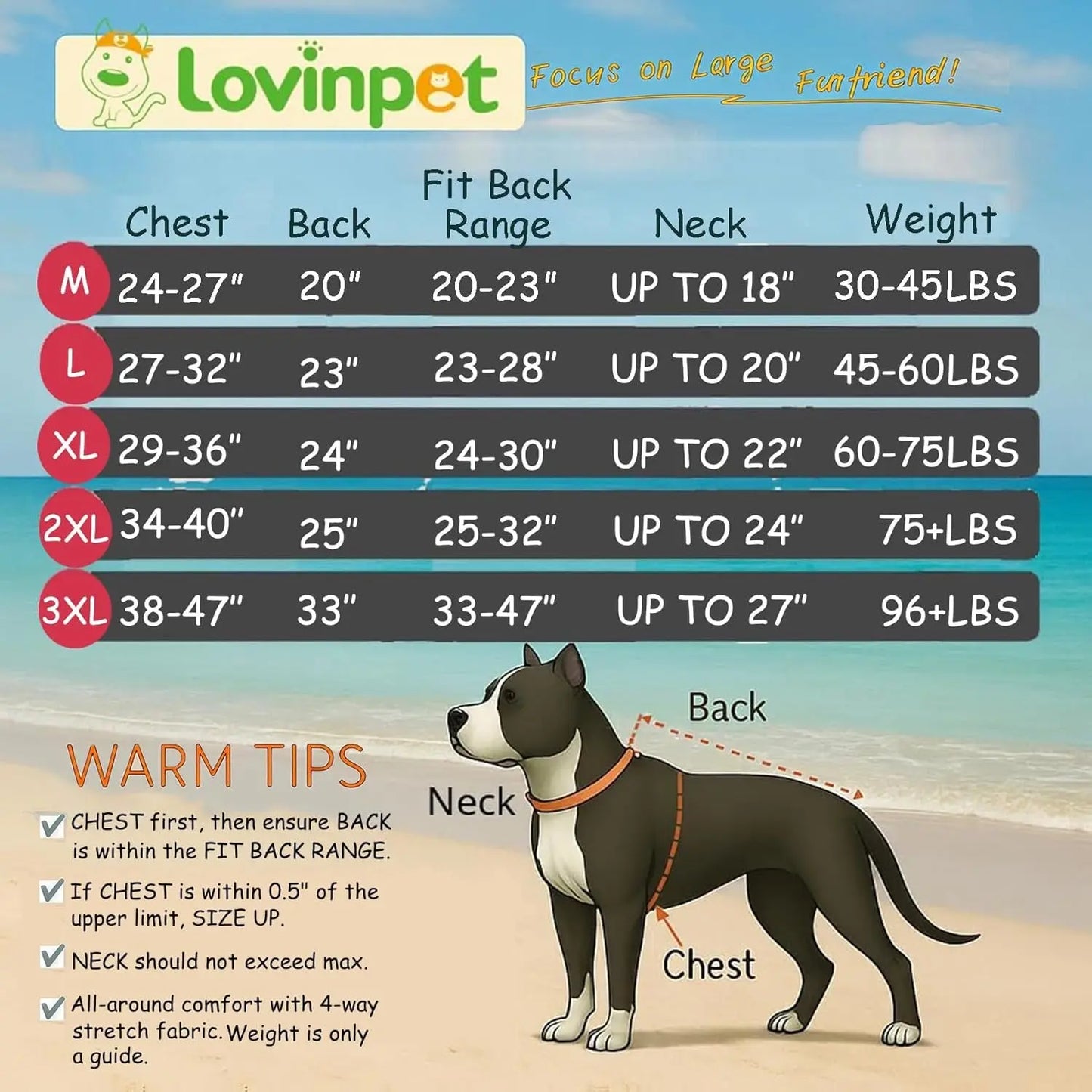 Dog Pajamas For Large Dogs – Anti-Lick Recovery Wear Jurassic Knit UV Suit