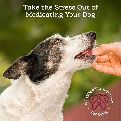 Dog Pill Wrap Paste Cheese & Bacon Flavor, Easy Pill Masking Treat