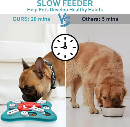 Dog Puzzle Toy – Interactive IQ Training & Slow Feeder for Dogs & Cats