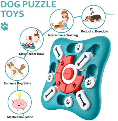 Dog Puzzle Toy – Interactive IQ Training & Slow Feeder for Dogs & Cats
