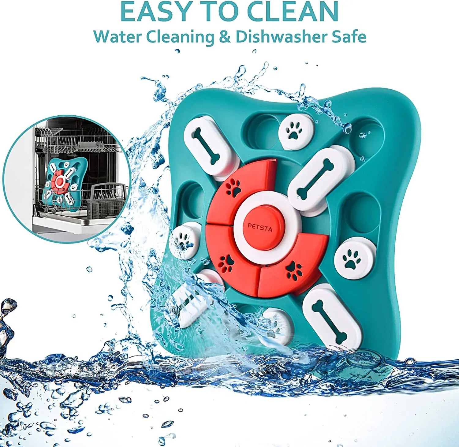 Dog Puzzle Toy – Interactive IQ Training & Slow Feeder for Dogs & Cats