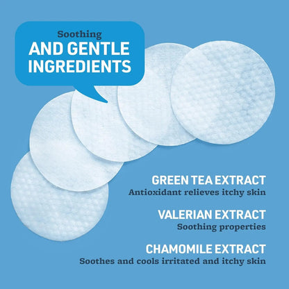 Dog & Cat Tear Stain Eye Wipes Fragrance Free Facial Cleaning 100 Ct