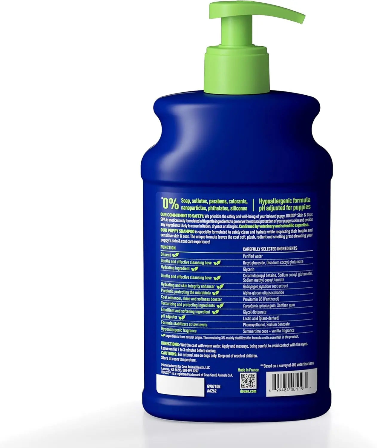 Douxo Skin & Coat SPA Puppy Shampoo 16oz – Ultra-Safe Hydrating Cleanser