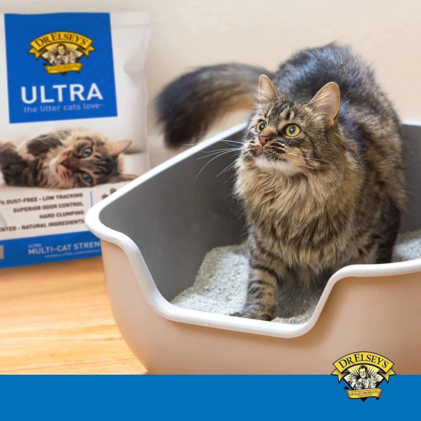 Dr. Elsey's Ultra Unscented Clumping Clay Cat Litter