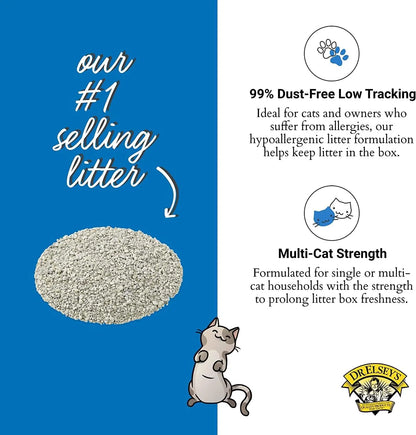 Dr. Elsey's Ultra Unscented Clumping Clay Cat Litter