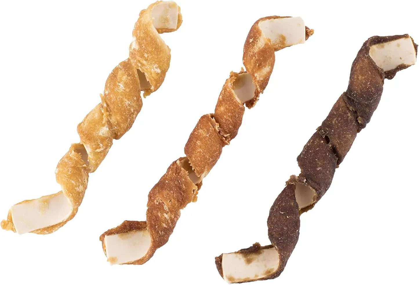 DreamBone Spirals Variety Pack | Rawhide-Free Chews with Real Meat