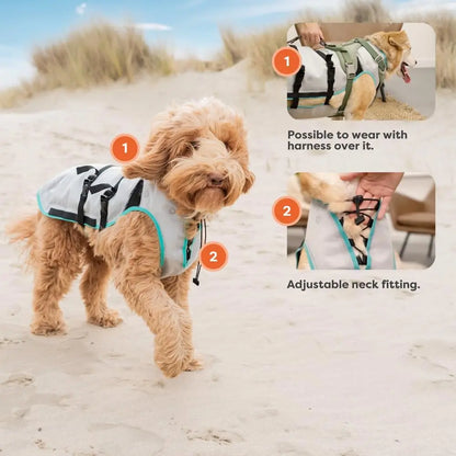 Dry-Activate Dog Cooling Vest, Machine Washable – Assorted Colors