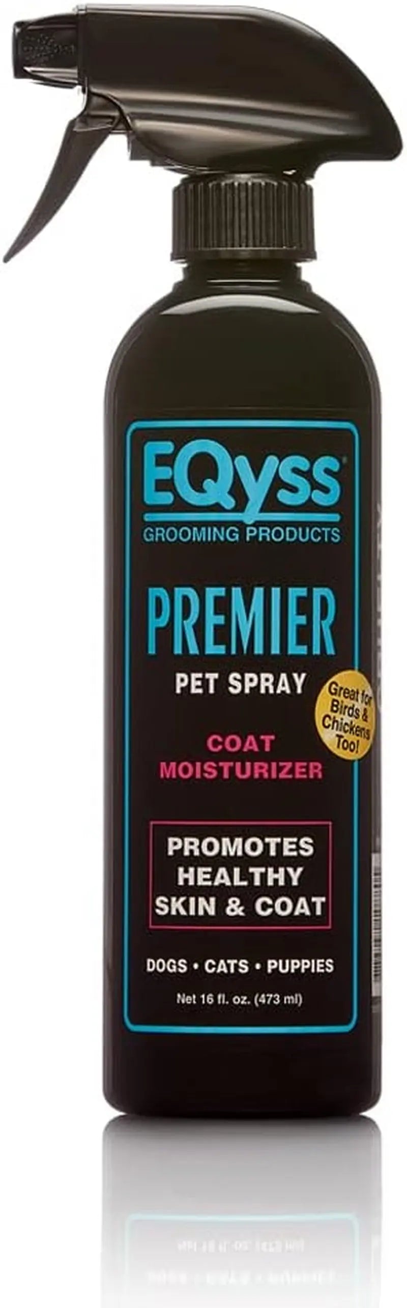 EQyss Premier Pet Spray Moisturizing Coat Conditioner 16oz USA 16-Ounce