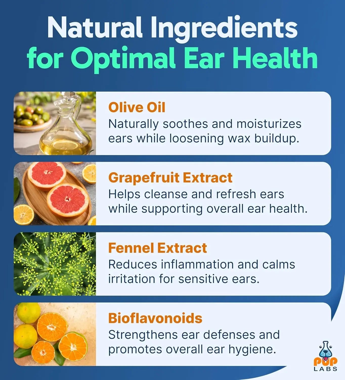 Ear Clear Natural Dog Ear Cleaner – Soothing Drops for Wax, Itch & Irritation