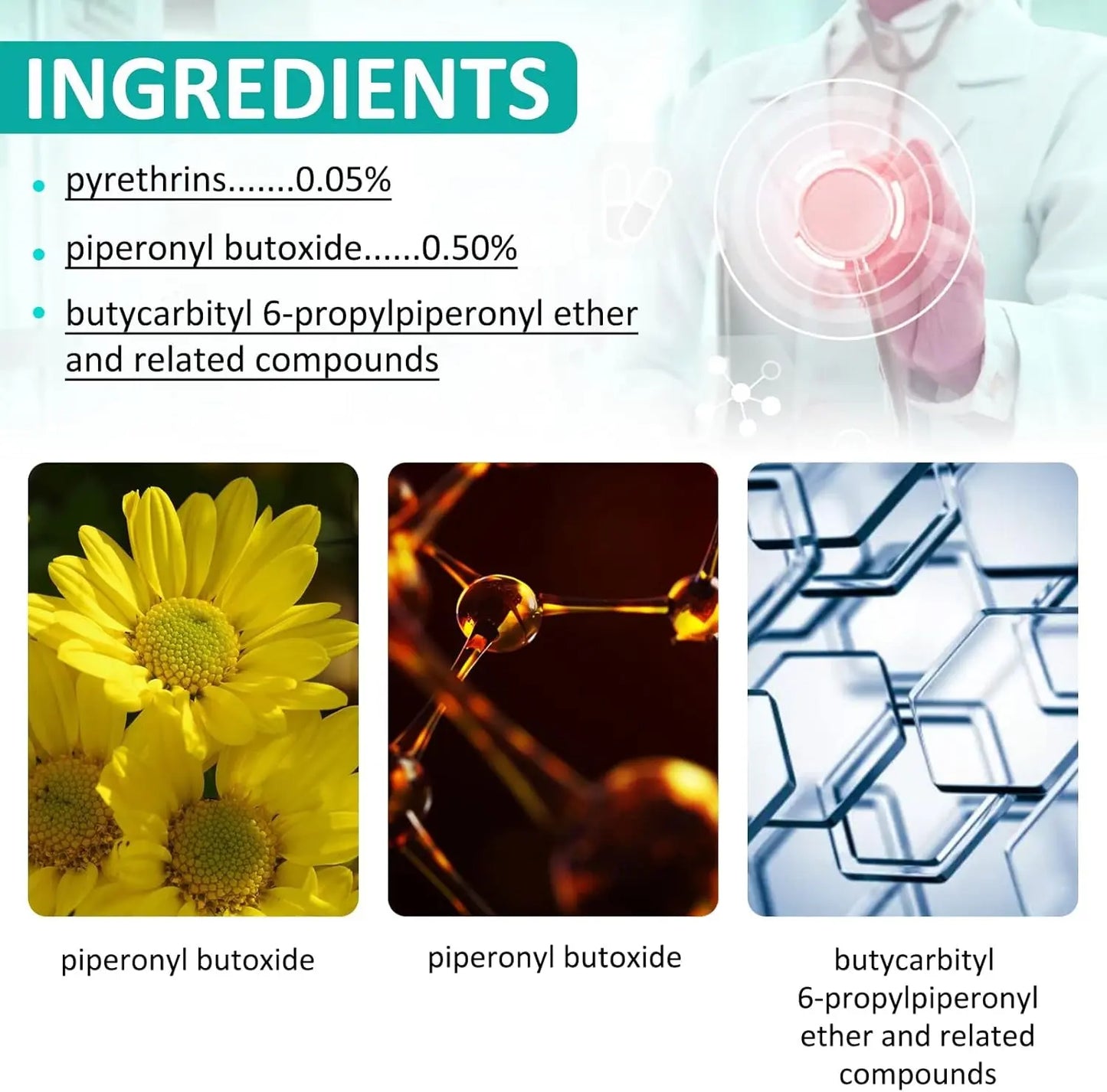 Ear Mite Treatment for Dogs & Cats – Fast-Acting Drops with Aloe Vera (0.75 oz)