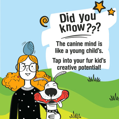 Eggi Interactive Dog Toy – Lightweight Bouncy Treat Ball, Creative Play Training Toy