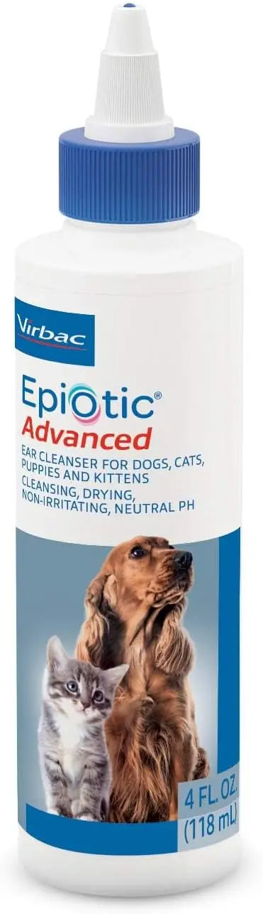 Epi-Otic Advanced Ear Cleaner for Dogs & Cats – Gentle Odor Control 4 Oz