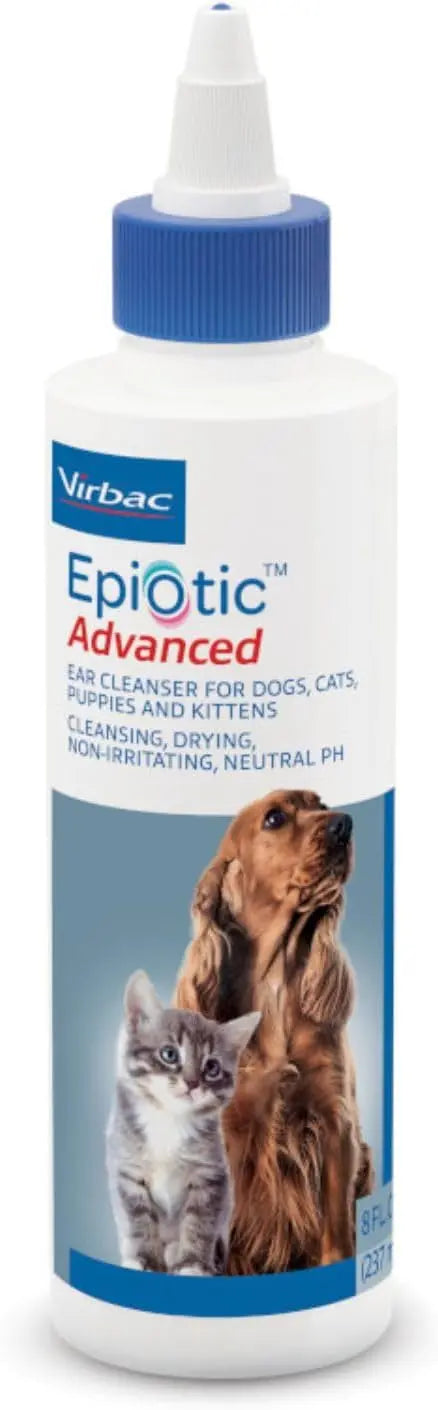 Epi-Otic Advanced Ear Cleaner for Dogs & Cats – Gentle Odor Control 8 Oz