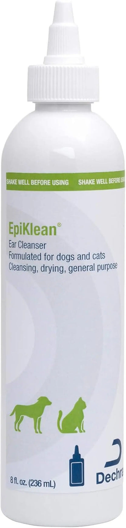 Epiklean Ear Cleanser for Dogs & Cats, Gentle Debris Removal 8oz Default Title
