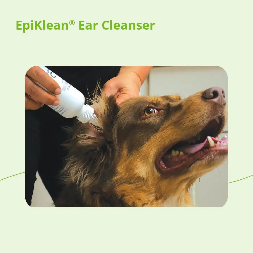 Epiklean Ear Cleanser for Dogs & Cats, Gentle Debris Removal 8oz
