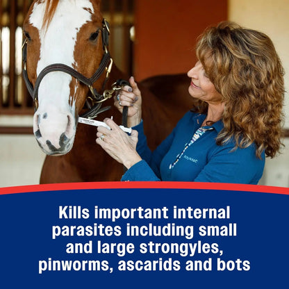 Farnam IverCare Ivermectin Paste 1.87% Horse Dewormer Apple Flavor