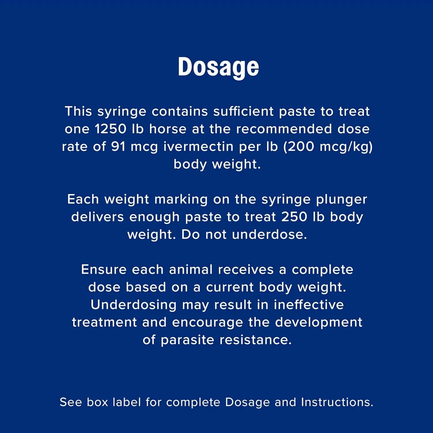 Farnam IverCare Ivermectin Paste 1.87% Horse Dewormer Apple Flavor