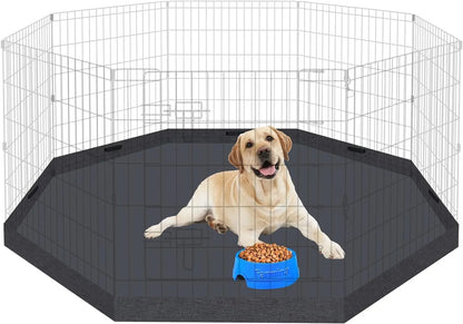 Foldable Dog Playpen – Indoor/Outdoor Metal Exercise Fence for Pets & Puppies
