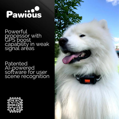 GPS Wireless Dog Fence F810+ 2nd Gen with Signal Boost Chip & AI Pet Safety