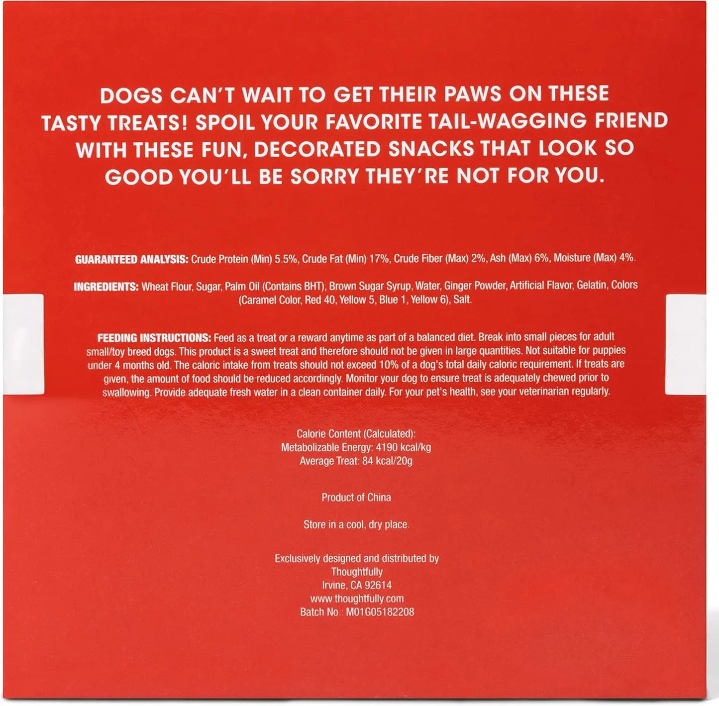 Gourmet Holiday Dog Cookies Gift Set | 8 Hand-Decorated Human-Grade Biscuits