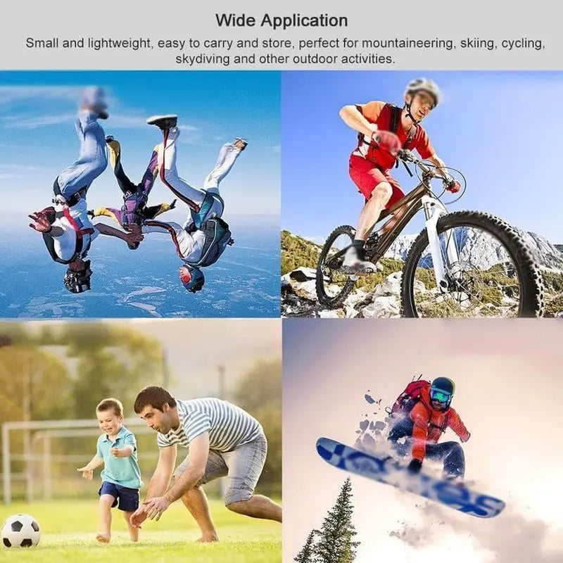 HD 1080P Pet Collar Camera, Mini Action Cam for Cats & Dogs, No WiFi