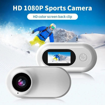 HD 1080P Pet Collar Camera, Mini Action Cam for Cats & Dogs, No WiFi