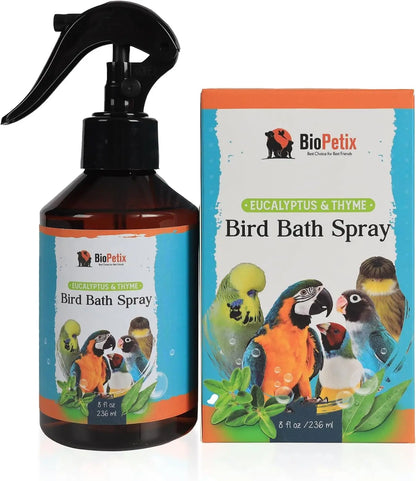 Herbal Bird Bath Spray Eucalyptus & Thyme for Healthy Feathers 8oz Default Title