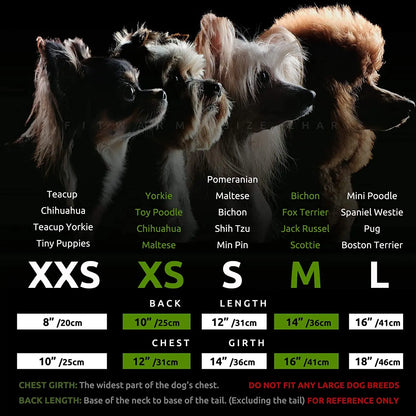 Holiday & Birthday Cotton Dog Dress, Outfit with Bow, Cat & Small Dog Apparel