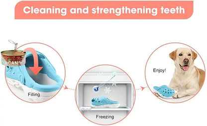 Indestructible Dog Shoe Chew Toy for Aggressive Chewers Rubber