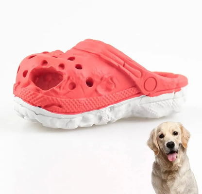 Indestructible Dog Shoe Chew Toy for Aggressive Chewers Rubber