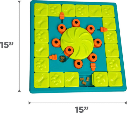Interactive Dog Treat Toy Multi-Puzzle Level 4 Expert Enrichment