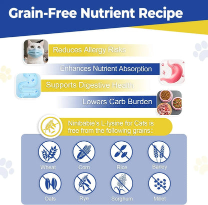 L-Lysine Cat Supplement Oral Gel 3.7 oz – Immune & Respiratory Support