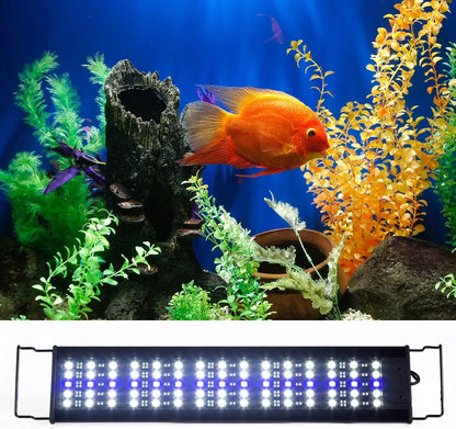 LED Terrarium Light 15W – 3-Mode Day/Night Aquarium Lamp for Reptiles & Fish